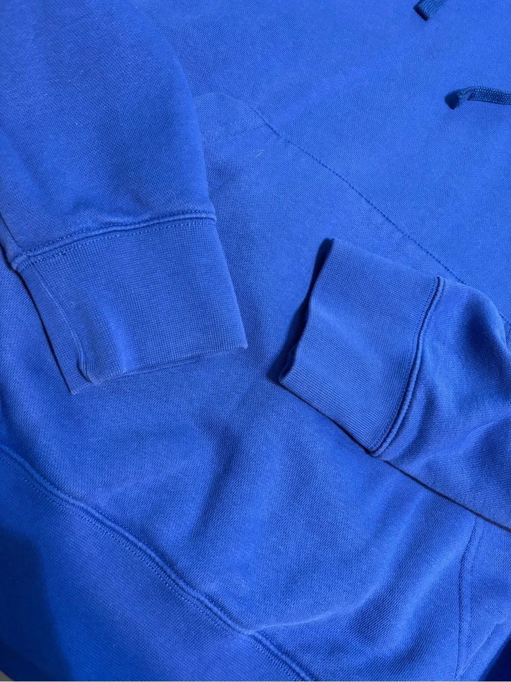 Nike Royal Blue Hooded Sweatshirt Unisex Womens Mens Size Medium
